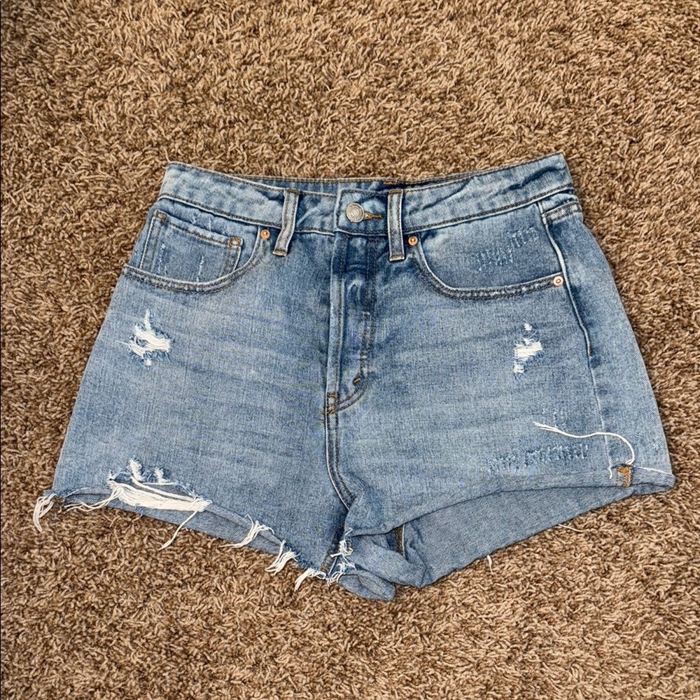 Denim Blue Women's Shorts